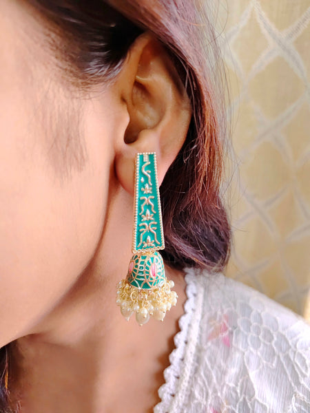 Ekta Earrings (Firozi)