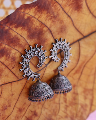 shop oxidised earrings