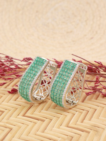 sea green hoops