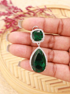 Emerald Doublet Earrings