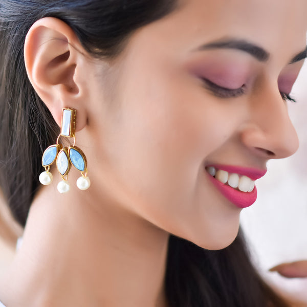 earrings-blue-pearls